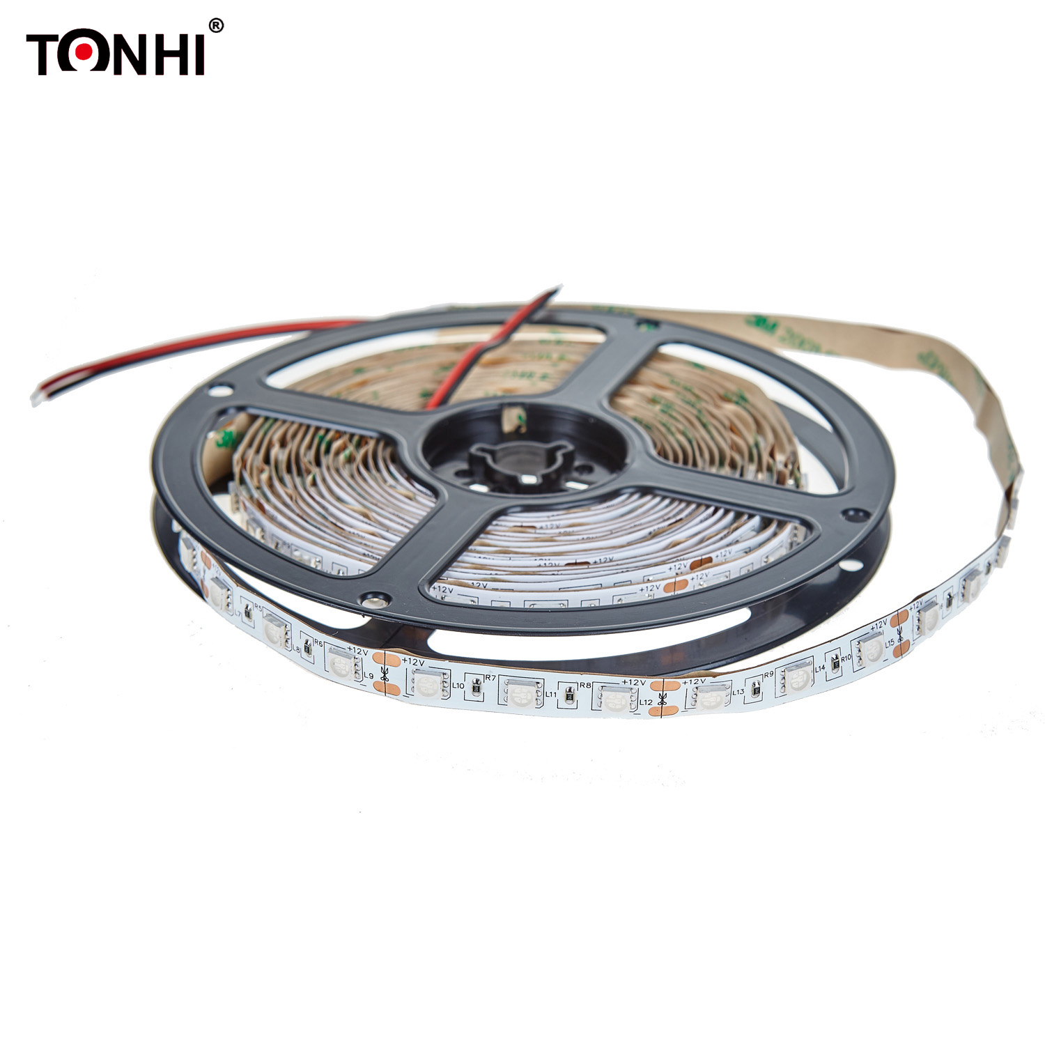 Luz de tira LED 5050 60LED 12V RGB LED